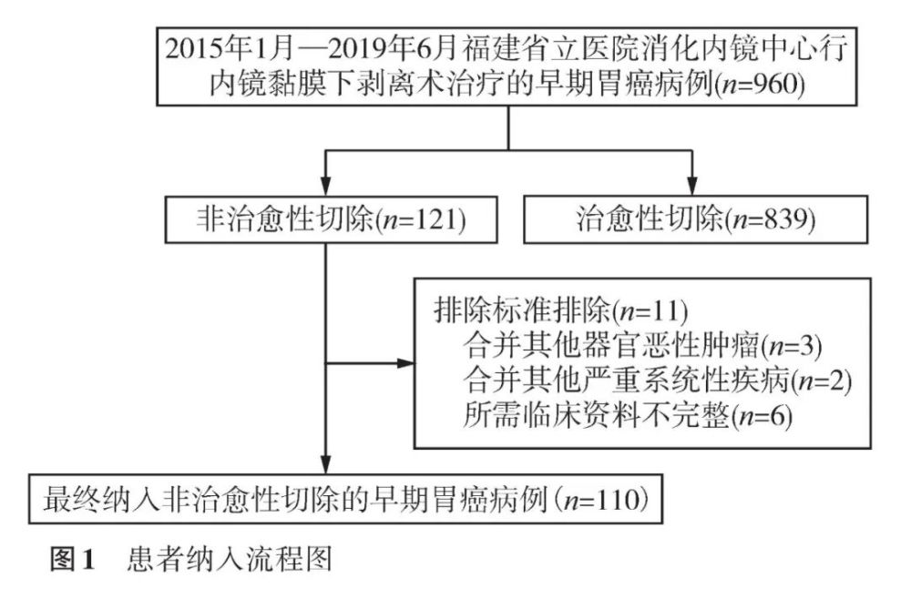 202201论著ecura评分系统在早期胃癌内镜非治愈性切除后治疗策略选择