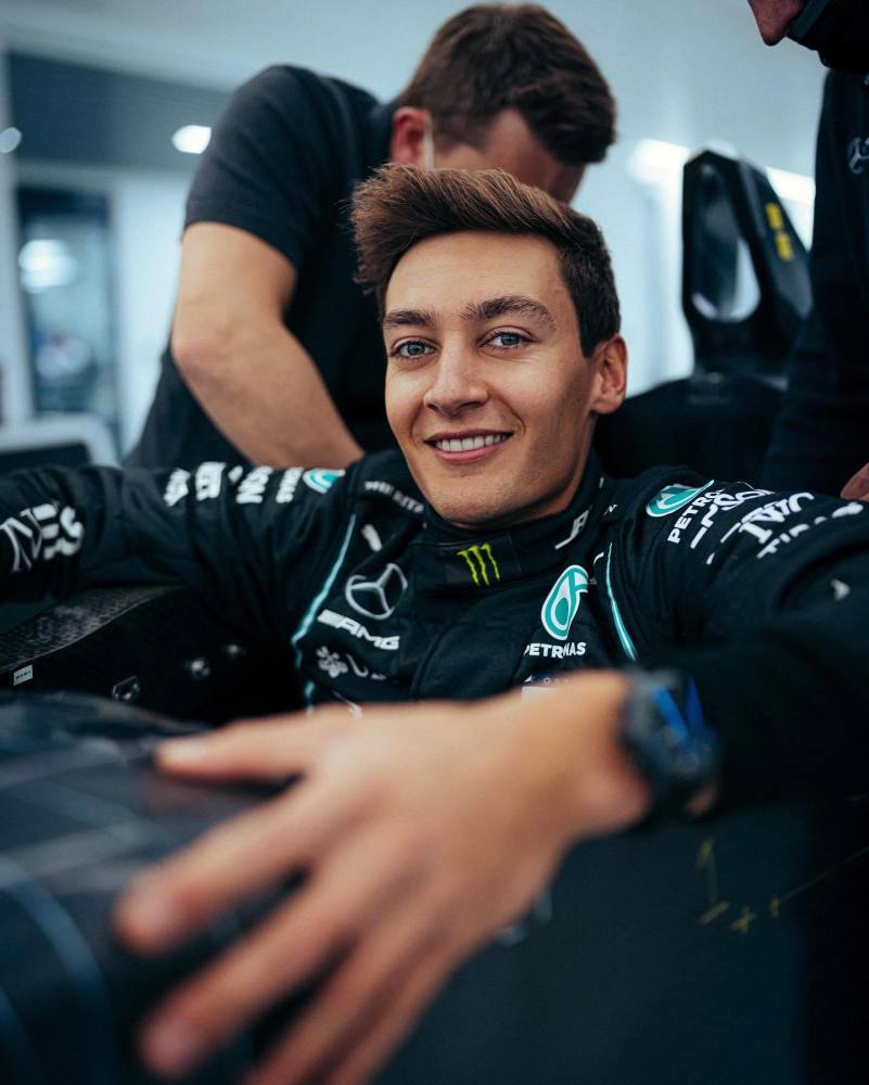 英国车手f1梅赛德斯车队乔治拉塞尔图集