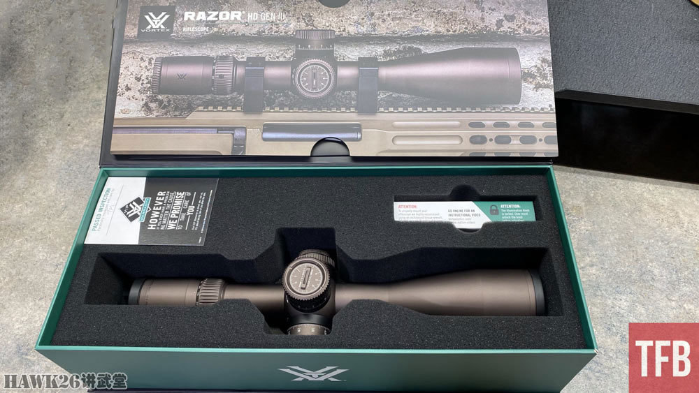 评测vortexrazor63656瞄准镜为远程射击研制性能提升明显