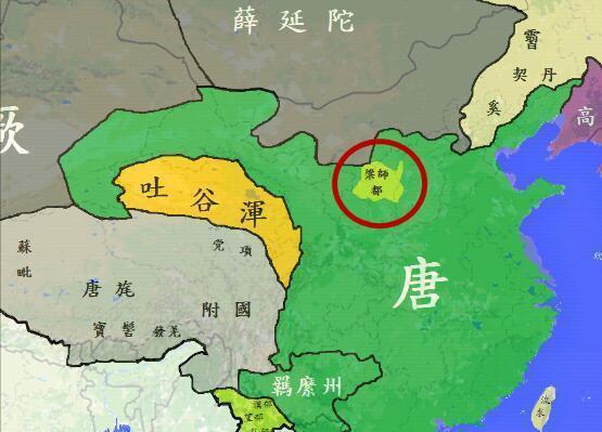 唐太宗在梁师都旧地设置了夏州等六州,至此,唐朝在北方的实际控制区域