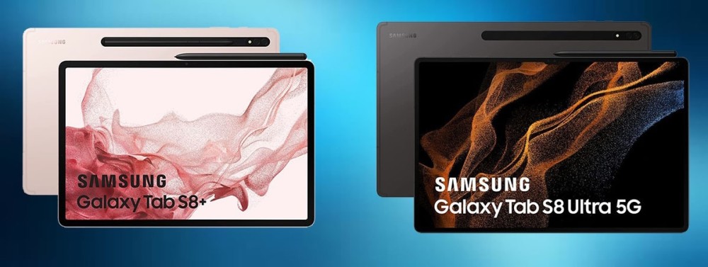 作为三星galaxy tab s8系列的两个升级版本,tab s8 和tab s8 ultra都