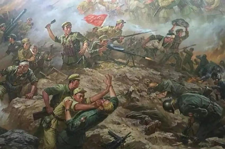 哪有什么轻而易举的胜利每一次都是硬碰硬的较量谈上甘岭战役