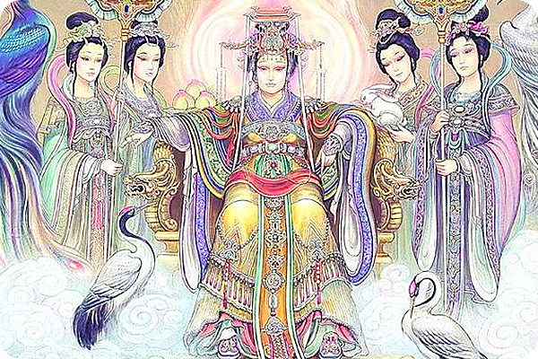 只是简单的同事关系而已 而且论辈分,王母娘娘要比玉帝大几辈,也不