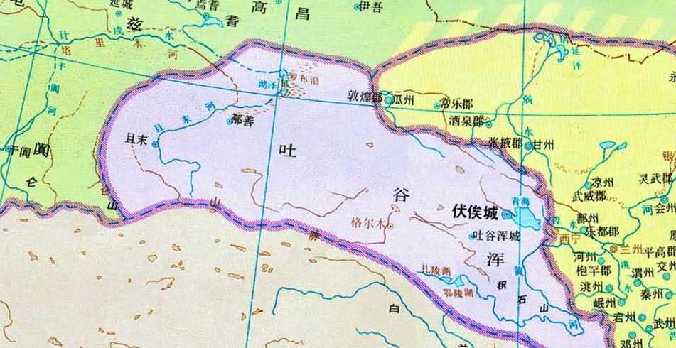 吐谷浑鲜卑族在青海建立的王国几近亡国坚强熬了400年