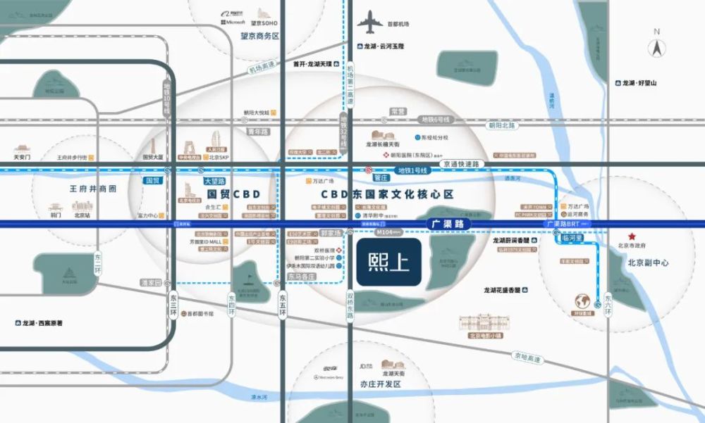 朝阳管庄京能龙湖熙上售楼处已开放样板间预计本周末开放