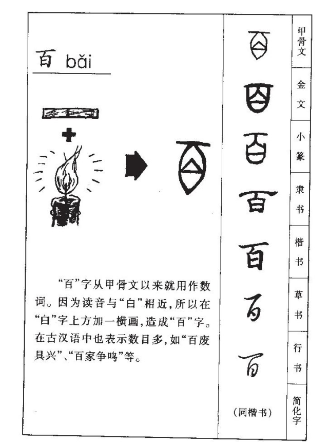商代甲骨文作从白,上加指事符号,白亦声.