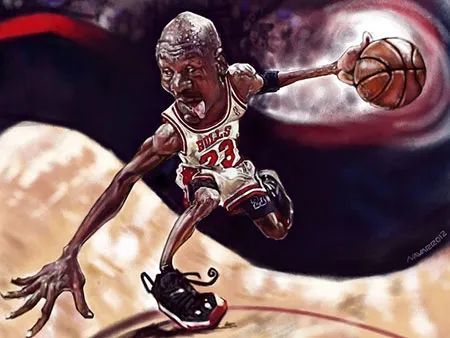 美国nba篮球运动员迈克尔·乔丹