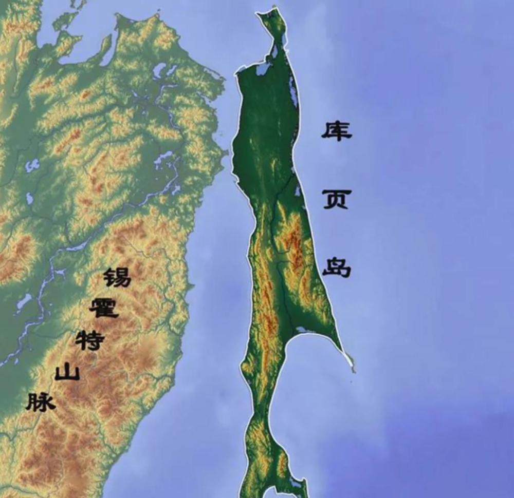 库页岛的面积为7.64万平方公里,拥有许多河流与湖泊.