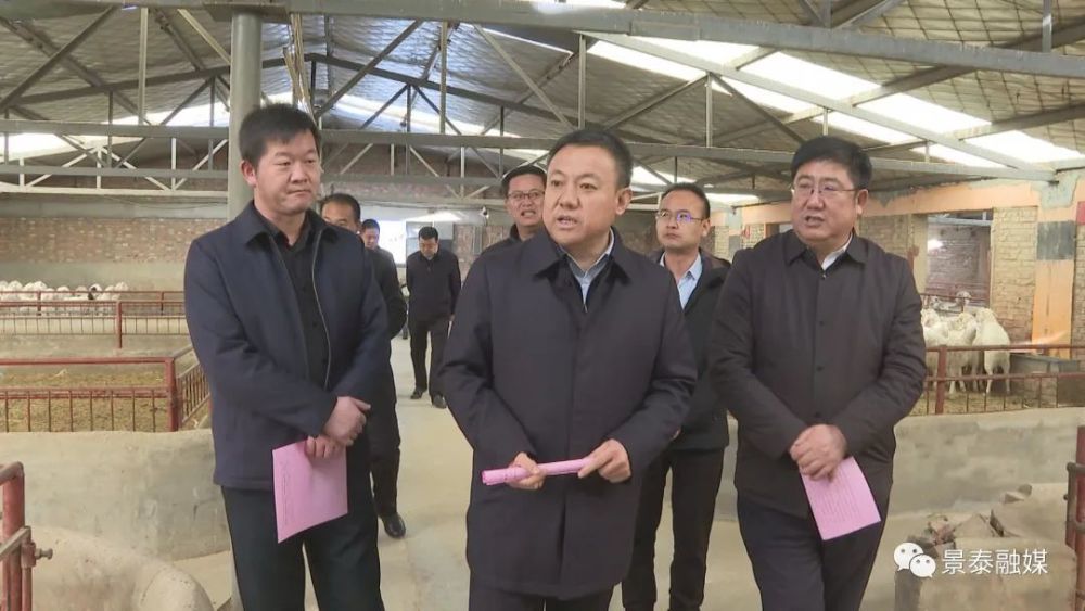 市领导调研景泰县农业重点项目建设运行情况