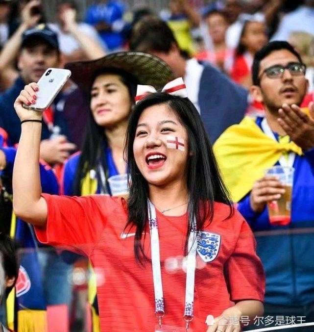 英格兰美女球迷图集