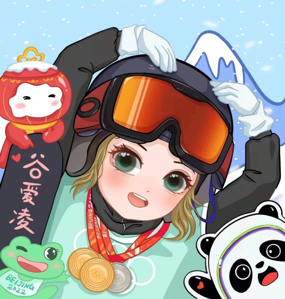 凌波微步绝对王者谷爱凌第二金