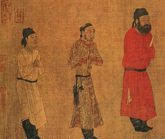中艺汇赏名画展现唐朝风采的传世名画阎立本的步辇图