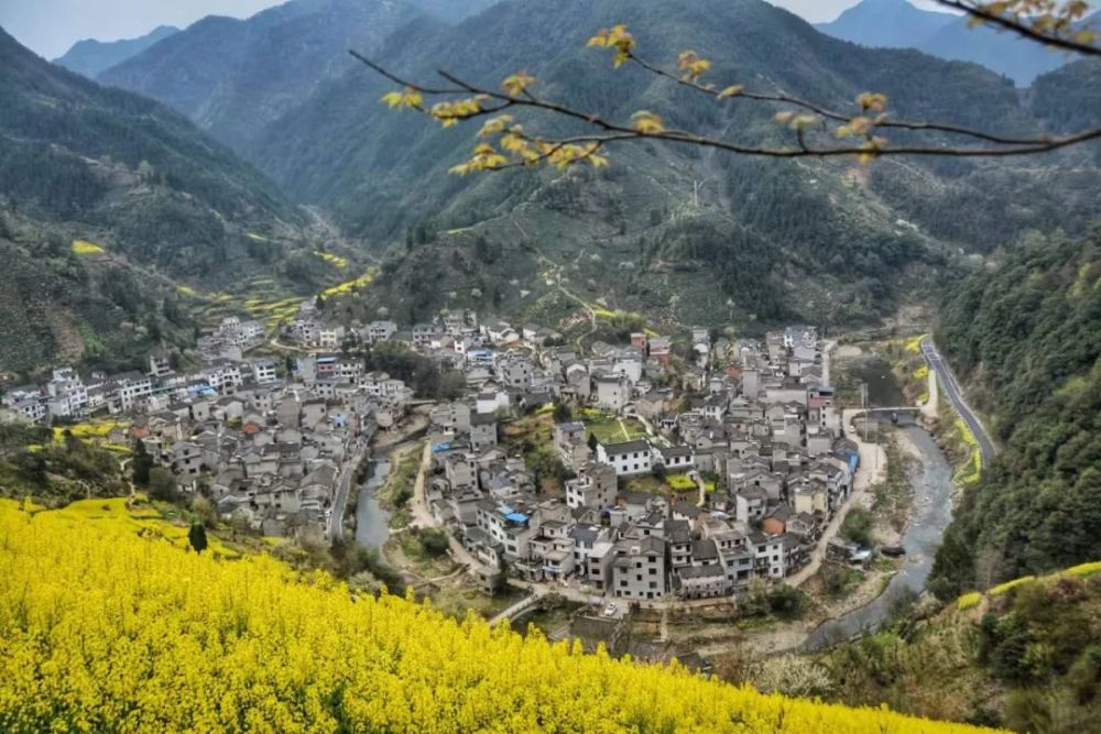 这里属于新安江的一条支流,沿河有一个镇(岔口镇)和一个乡(武阳乡)