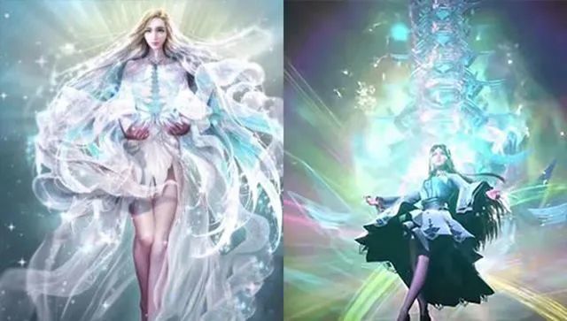 斗罗宁荣荣九彩神女形象很一般动漫绝版图片更值得珍藏