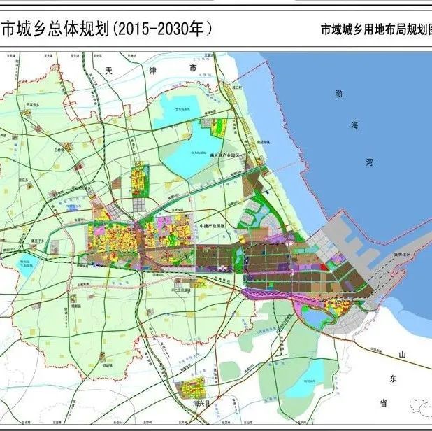 重磅大家关心的黄骅市中心城区七大片区最新控制性详细规划来了