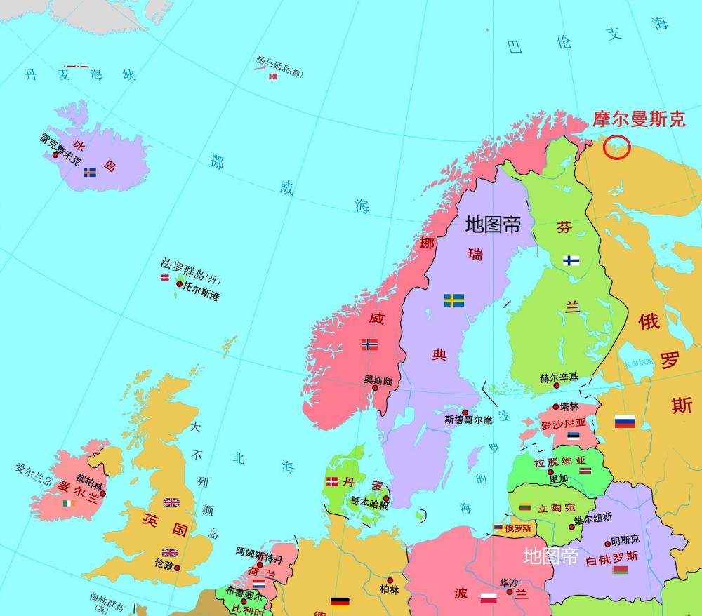 巴伦支海位于挪威与俄罗斯之间双方为何没有平分海域