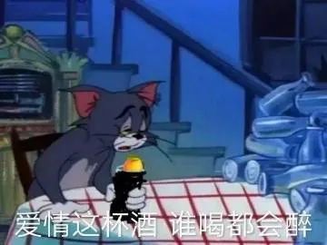 表情包爱情这杯酒谁喝都会醉