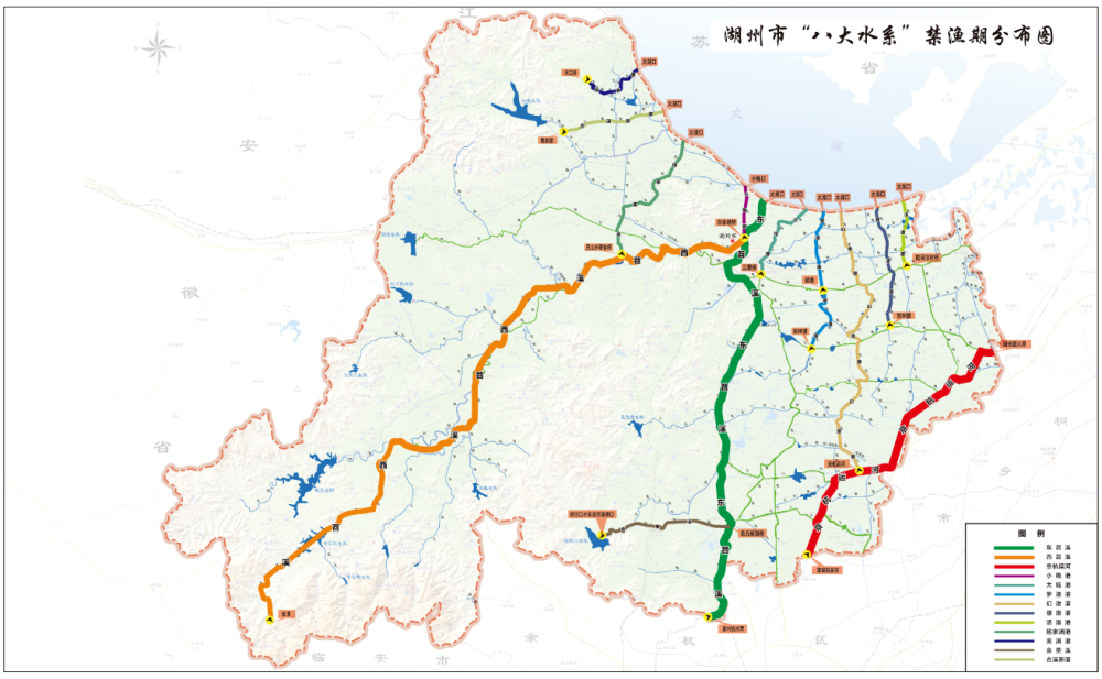 下月起湖州市部分水域实行省八大流域禁渔期制度