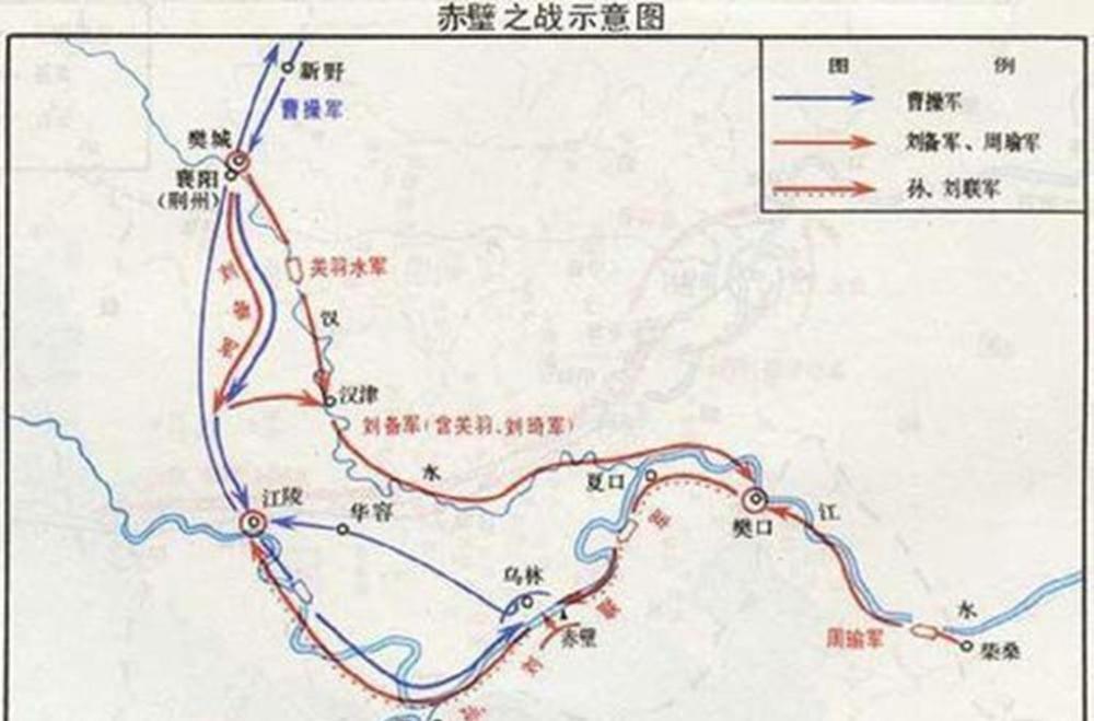 赤壁之战中曹操统率八十余万大军为何会败给周瑜三万多人