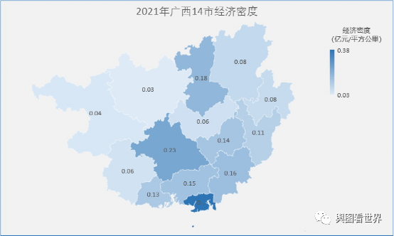 广西各市2021年gdp排名出炉南宁领跑柳州低迷百色和北海反超贵港防城