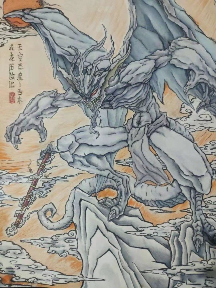 成龙历险记八大恶魔原画壁纸越看越帅了