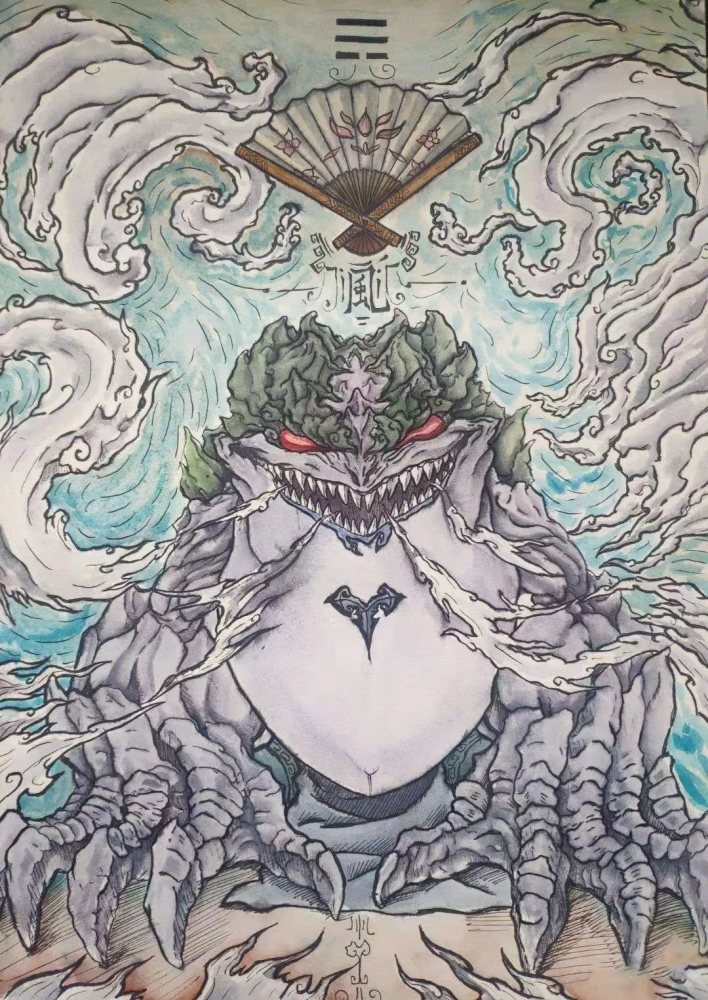 成龙历险记八大恶魔原画壁纸越看越帅了