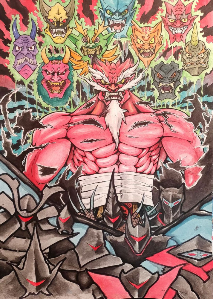 成龙历险记八大恶魔原画壁纸越看越帅了