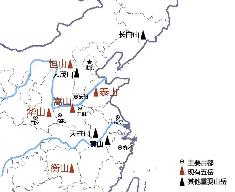 中国名山大川众多,要说知名度,五岳绝对可以说是名列前茅.