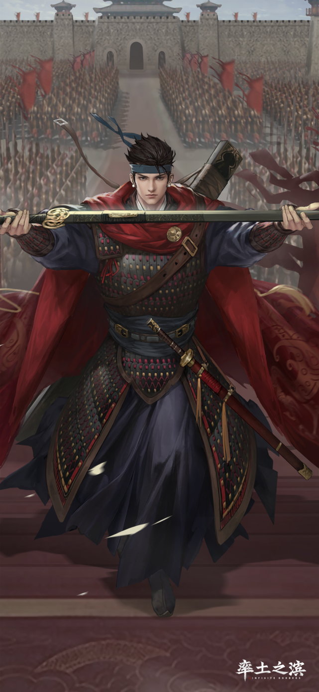 壁纸丨陆逊燕颔书生