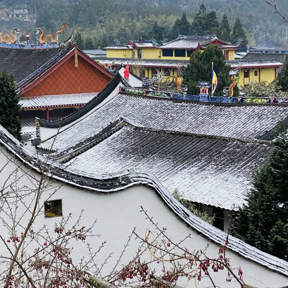 闽侯雪峰寺 朱晓航/摄福州银装素裹的模样了?