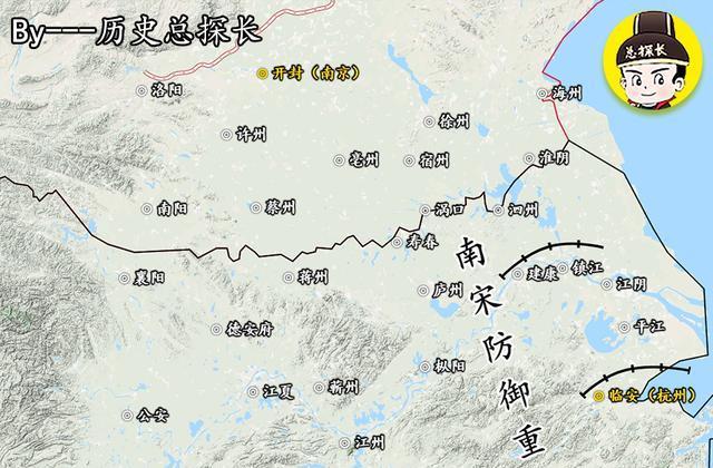 地图上的战争南宋再度北伐金国大军愤然一击13万宋军大败