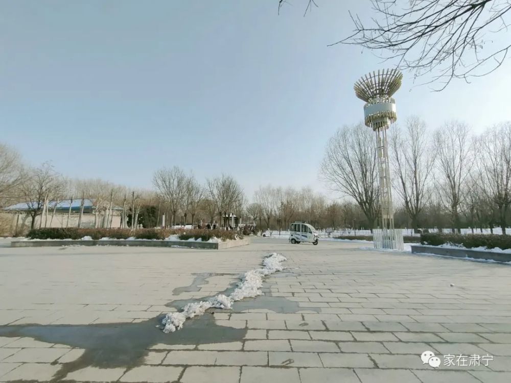 肃宁之东公园商场集市在此汇聚一派生机盎然