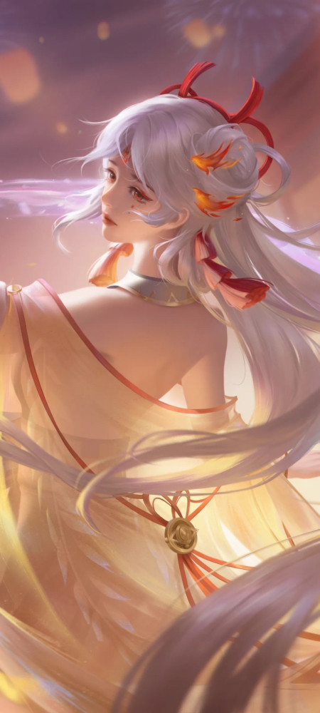 西施杨洋阴阳师阿离王者荣耀狮子白月魁动漫美女手机壁纸