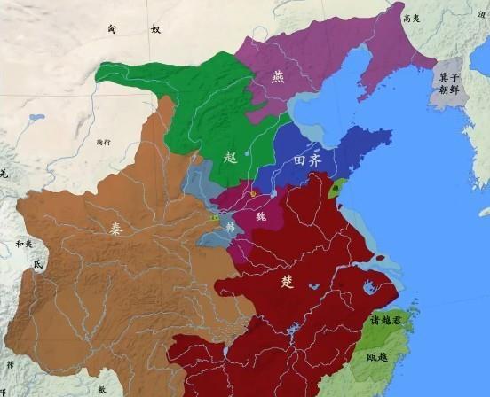 从战国时期历代疆域变化看大秦帝国崛起之路