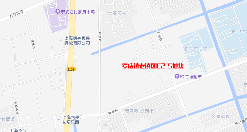 太路宝山区顾村镇bsp0-1501单元08-02地块"城中村"改造项目-顾村老集