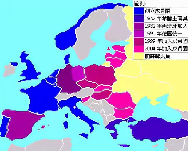 北约五次东扩图表如今,俄罗斯不惜长期陈兵俄乌边境,联合白俄罗斯对