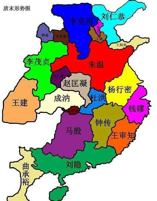 五代十国脉络综述两个地理坐标和一个军事集团