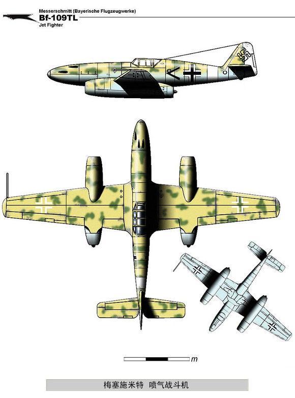 二战德军飞机图鉴bf109系列