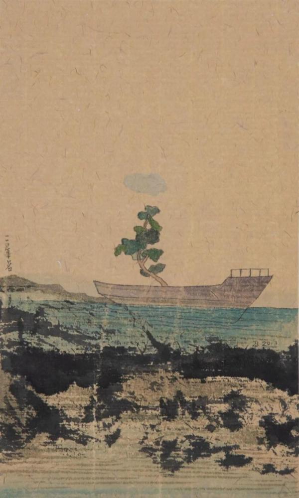 余启平柴一茗国画的美不止高山流水还可以是琐碎日常
