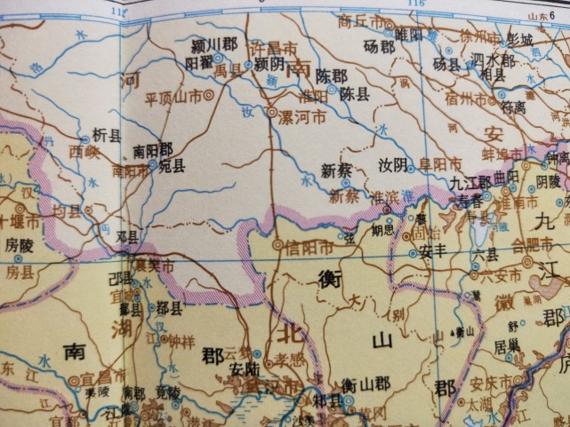 古地名演变河南信阳地名及区划演变过程