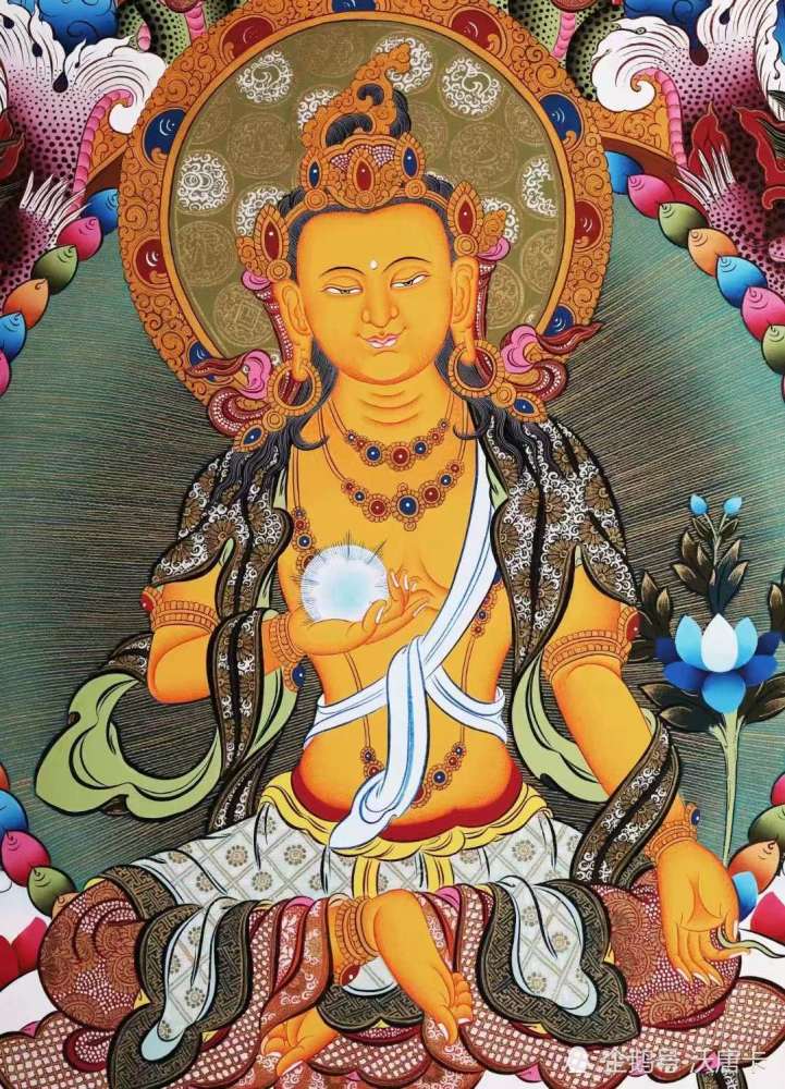 唐卡绘画艺术中的人物造型