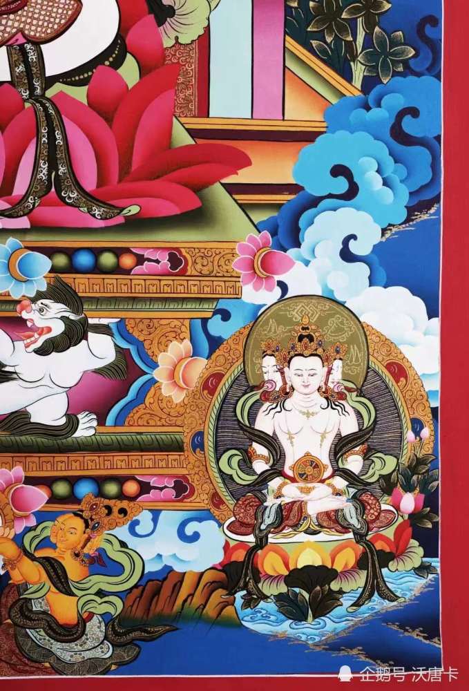 唐卡绘画艺术中的人物造型
