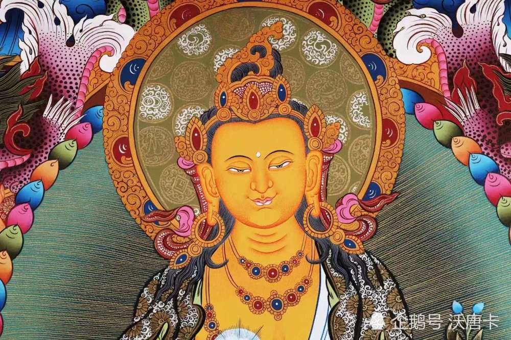 唐卡绘画艺术中的人物造型