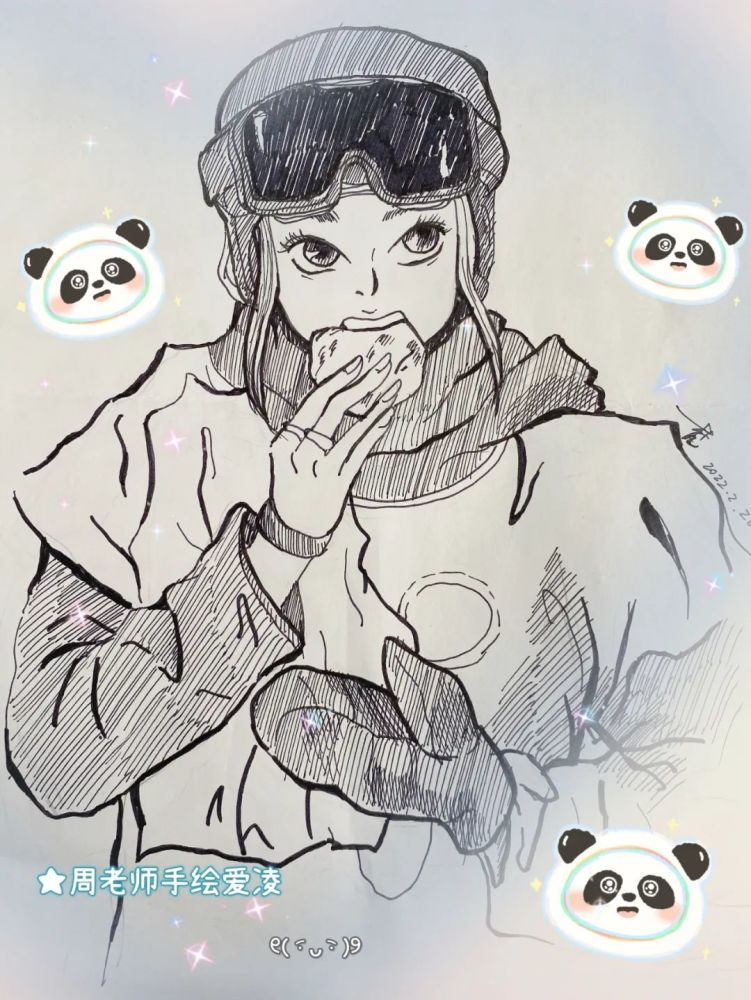 很多人都说"我看谷爱凌的比赛,感觉我比她还紧张"