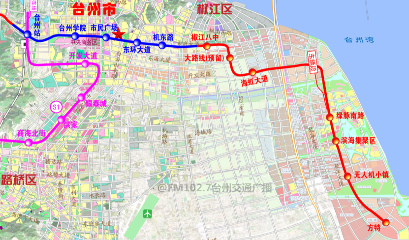 重磅台州市域铁路s2线设站22座开工时间定在今年6月份