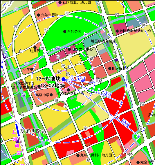 杨行镇1202涉住地块正在公告