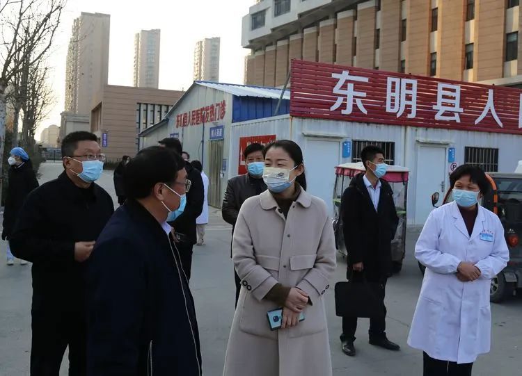 东明县政府副县长桑蕊,县卫健局