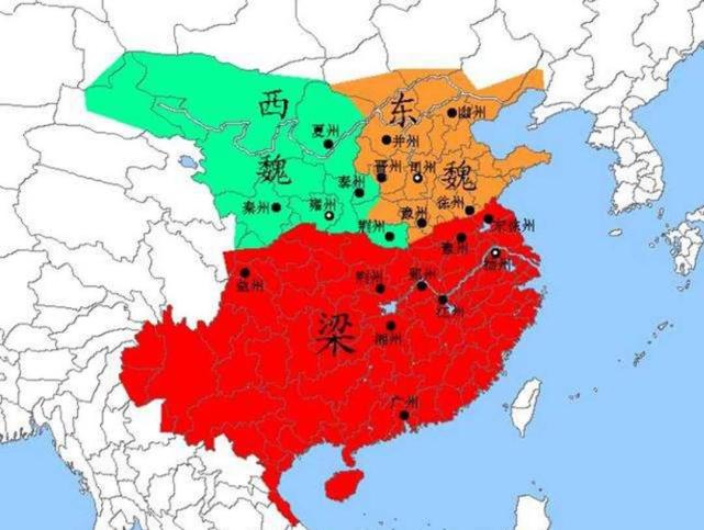 后三国时代北周灭了北齐南陈却无动于衷陈宣帝我只要淮南