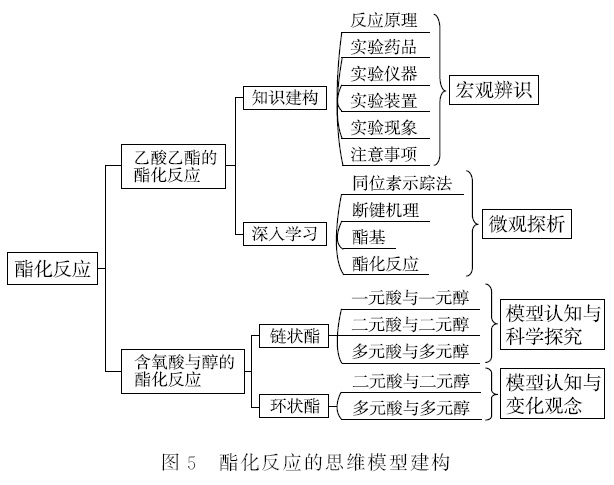 杂志精选61化学丨利用思维模型建构提升学生化学学科核心素养的探究