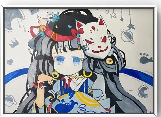看过来孩子们71幅绘画作品你更pick哪一幅呢快来投票吧